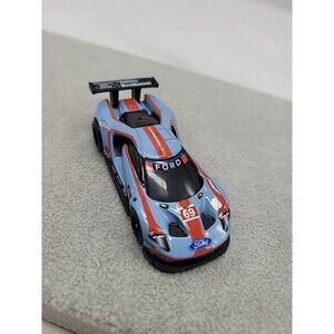 Hot Wheels EcoBoost Proto Real Riders 2016 Ford Gt Race Metal Base Rare #69